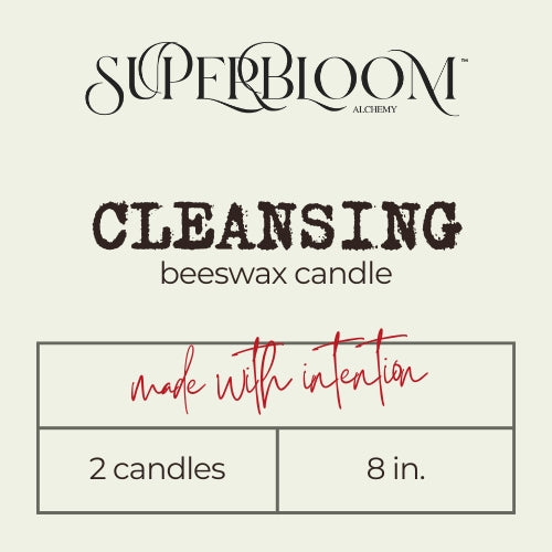 Cleansing candle